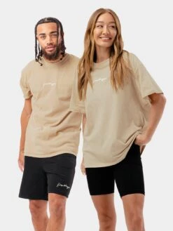 Hype Adult Essential Scribble Logo T-Shirt - Grey