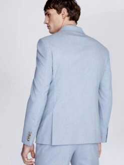MOSS Slim Fit Double Breasted Jacket -Barbou Clothing Shop 10REV SQ2 0000000106 AQUA MDb