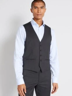 MOSS Slim Fit Stretch Waistcoat