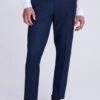 MOSS Tailored Fit Flannel Trousers -Barbou Clothing Shop 10SZH SQ1 0000000354 DARK BLUE MDf