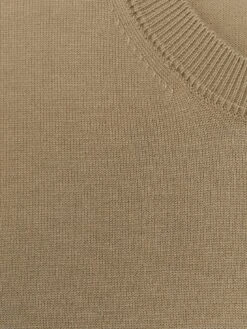 River Island Slim Fit Knitted T-Shirt - Beige -Barbou Clothing Shop 113KW SQ5 0000000108 BEIGE MDd1