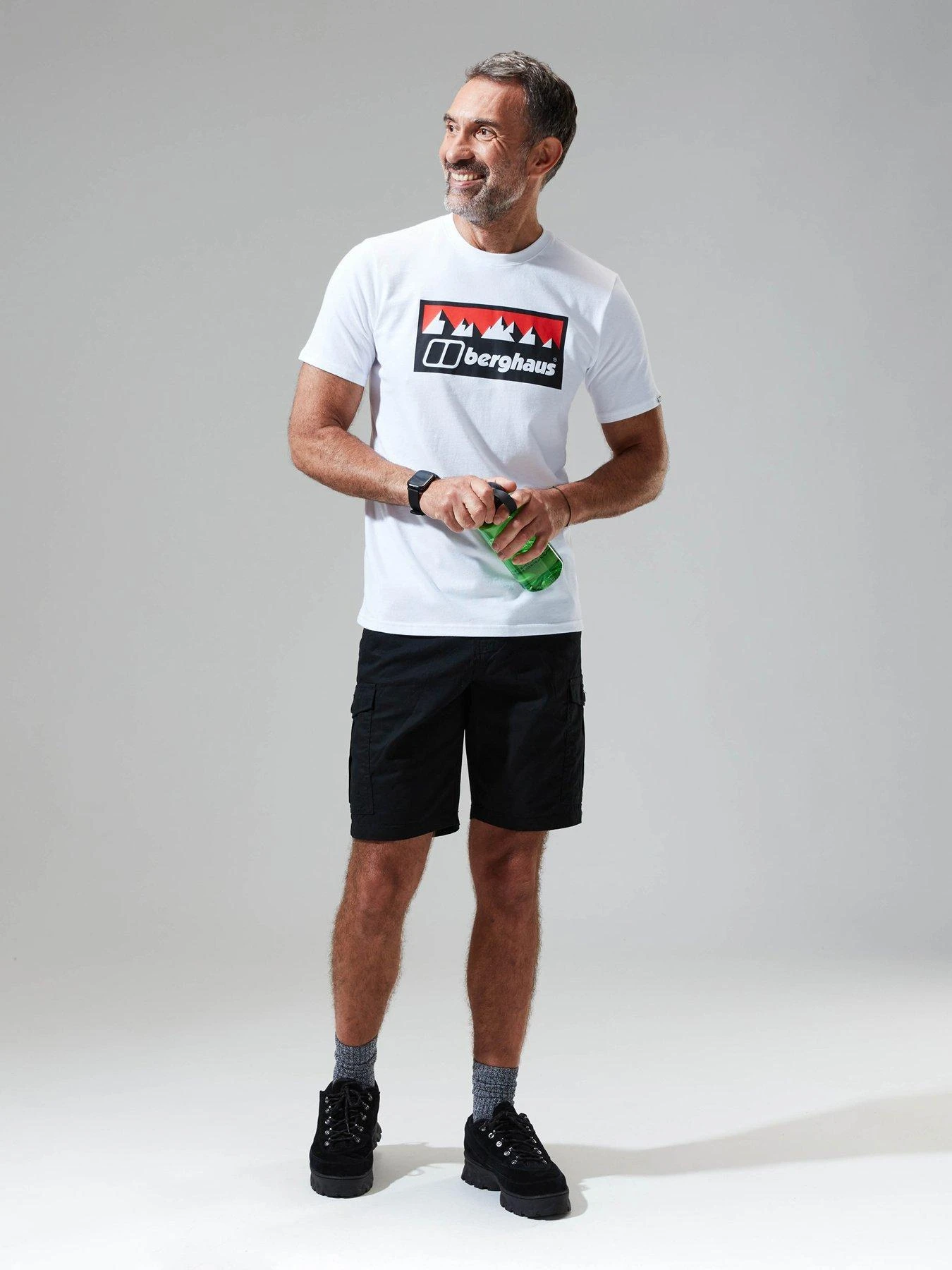 Berghaus Men's Grey Fangs Peak Short Sleeve Tee 5 Berghaus Men's Grey Fangs Peak Short Sleeve Tee - Image 3