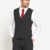 Skopes Darwin Standard Waistcoat - Charcoal -Barbou Clothing Shop 6WGEL SQ1 0000000071 CHARCOAL MDf