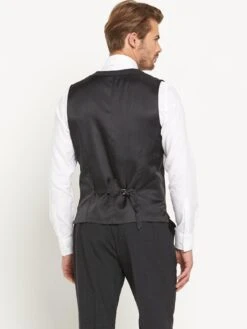 Skopes Darwin Standard Waistcoat - Charcoal -Barbou Clothing Shop 6WGEL SQ2 0000000071 CHARCOAL MDb