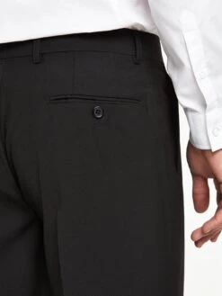 Skopes Madrid Tailored Fit Trousers - Black -Barbou Clothing Shop KCJGH SQ4 0000000004 BLACK MDd