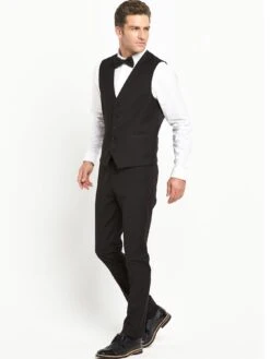 Skopes Ronson Standard Waistcoat - Black -Barbou Clothing Shop KVJYP SQ3 0000000004 BLACK MDf