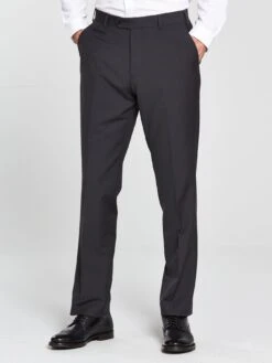 Skopes Madrid Slim Fit Trousers - Charcoal