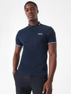 Barbour International Essential Tipped Polo Shirt - Navy