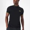 Barbour International Essential Tipped Polo Shirt - Black