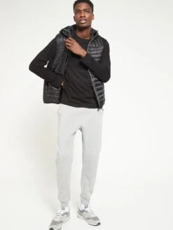 Everyday Essentials Long Sleeve T-Shirt - Black -Barbou Clothing Shop Q9JG3 SQ3 0000000004 BLACK MDo1