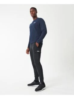 Barbour International Essential Sweatshirt - Navy -Barbou Clothing Shop QPJVX SQ3 0000000048 NAVY MDo
