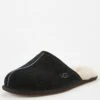 UGG Men's Scuff Slippers - Black -Barbou Clothing Shop QR7WE SQ1 0000000004 BLACK SLf
