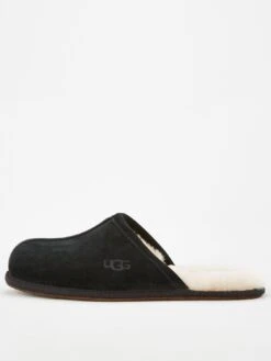 UGG Men's Scuff Slippers - Black -Barbou Clothing Shop QR7WE SQ3 0000000004 BLACK SLs