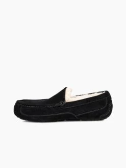 UGG Men's Ascot Slippers - Black -Barbou Clothing Shop QR7YE SQ6 0000000004 BLACK SLd