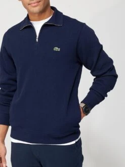 Lacoste Funnel Neck Track Top - Navy -Barbou Clothing Shop QYTJ3 SQ4 0000000048 NAVY MDd