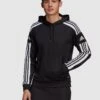Adidas Mens Squad 21 Hoody - Black 1 Adidas Mens Squad 21 Hoody - Black -Barbou Clothing Shop R63WU SQ1 0000000004 BLACK MDf