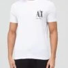 Armani Exchange Icon Small Logo T-shirt - White