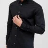 AllSaints Hawthorne Long Sleeve Shirt - Black