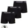 Lyle & Scott Barclay 3 Pack Trunk - Black
