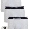 Lacoste Sportswear 3 Pack Boxers - Grey 2 Lacoste Sportswear 3 Pack Boxers - Grey -Barbou Clothing Shop RTXXC SQ1 0000000005 GREY PKf