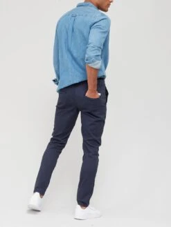 Jack & Jones 2 Pack Skinny Fit Chinos - Navy/Beige -Barbou Clothing Shop RWQLY SQ3 0000009733 NAVY BEIGE MDb