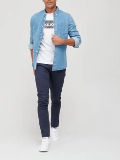 Jack & Jones 2 Pack Skinny Fit Chinos - Navy/Beige -Barbou Clothing Shop RWQLY SQ4 0000009733 NAVY BEIGE MDo