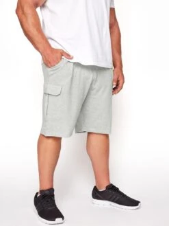 BadRhino Essential Jersey Cargo Short - Grey
