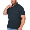 BadRhino Essential Plain Polo Shirt - Navy