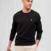 Lyle & Scott Crew Neck Sweatshirt - Black -Barbou Clothing Shop T4JXQ SQ1 0000000004 BLACK MDf
