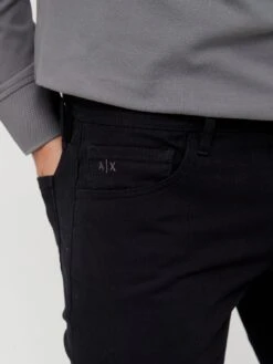 Armani Exchange  J14 Skinny Fit Jeans - Black  -Barbou Clothing Shop T4YNX SQ4 0000000004 BLACK MDd