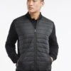 Barbour International Legacy Baffle Zip Thru - Black -Barbou Clothing Shop TPDHD SQ1 0000000004 BLACK MDf