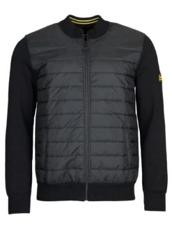 Barbour International Legacy Baffle Zip Thru - Black -Barbou Clothing Shop TPDHD SQ4 0000000004 BLACK MDd