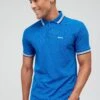 BOSS Paddy Regular Fit Polo Shirt-Medium Blue