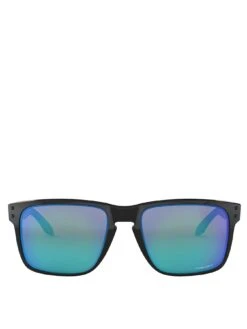 Oakley Rectangular Black Frame Blue Lens Sunglasses -Barbou Clothing Shop TRQMQ SQ4 0000000004 BLACK SLf