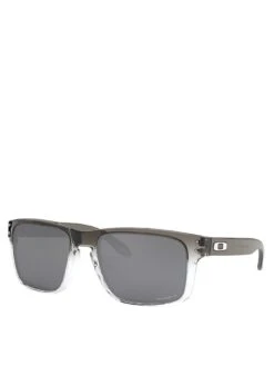 Oakley Rectangular Grey Frame Grey Lens Sunglasses
