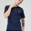 HUGO Dero Small Logo T-shirt - Dark Blue