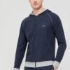BOSS Bodywear Mix & Match Lounge Zip Through Hoodie - Navy 