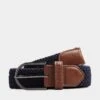 BadRhino Canvas Belt -Barbou Clothing Shop TTN49 SQ1 0000000048 NAVY SLf