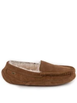 Just Sheepskin Harry Full Back Sheepskin Slipper - Chestnut -Barbou Clothing Shop TTQ4W SQ3 0000000465 CHESTNUT SLs