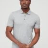 BOSS Passenger Slim Fit Polo Shirt-Light/Pastel Grey -Barbou Clothing Shop TTQ9P SQ1 0000000215 LIGHT GREY MDf