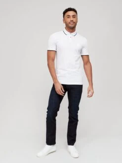 BOSS Passertip Slim Fit Polo Shirt-White -Barbou Clothing Shop TTQEH SQ3 0000000013 WHITE MDo