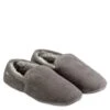 Just Sheepskin Garrick Full Back Sheepskin Slipper - Granite -Barbou Clothing Shop TTQKN SQ1 0000000850 GRANITE SLf