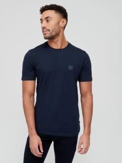 BOSS Tales Relaxed Fit T-Shirt-Dark Blue