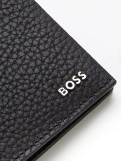 BOSS Crosstown Leather Wallet -Barbou Clothing Shop TU7DJ SQ4 0000000004 BLACK SLd