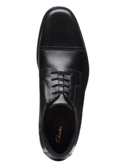Clarks Howard Cap Shoes - Black -Barbou Clothing Shop TURTA SQ4 0000000004 BLACK SLt