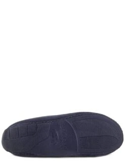 TOTES Mens Airtex Suedette Moccasin Slippers With Memory Foam & Pillowstep - Navy -Barbou Clothing Shop UHHKW SQ5 0000000048 NAVY SLu