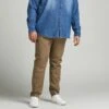 Jack & Jones Jack & Jones Plus Marco Slim Fit Chinos - Beige -Barbou Clothing Shop UJRRR SQ1 0000000108 BEIGE MDf