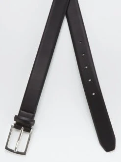 Very Man Smart Leather Belt - Black -Barbou Clothing Shop UM3C7 SQ4 0000000004 BLACK SLd1
