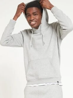 Everyday Essential Overhead Hoodie - Grey Marl