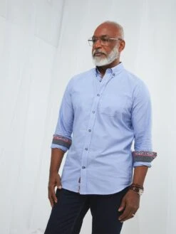 Joe Browns No Ordinary Oxford Shirt - Blue